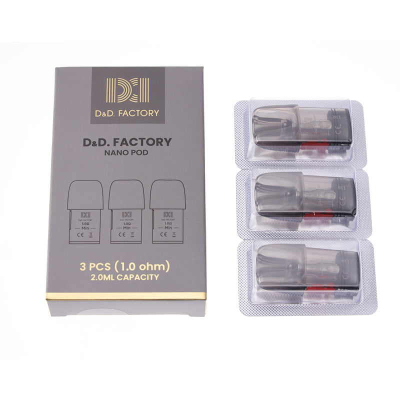 ナノポッド /D&D.FACTORY NANO POD 3PCS(1.0ohm)